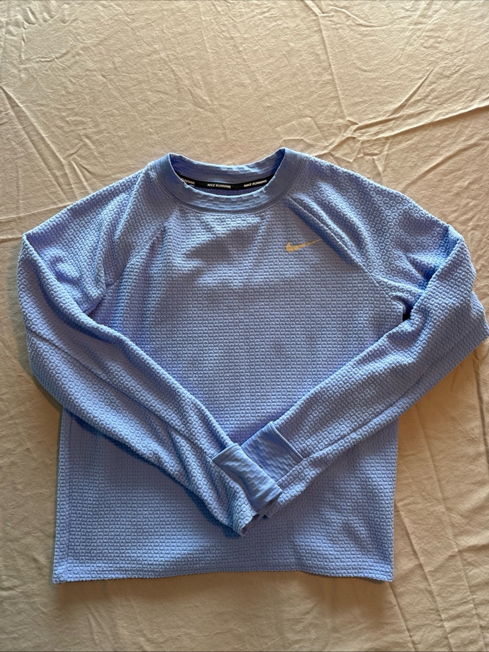 Nike Light Blue Dri-FIT Running Long Sleeve
